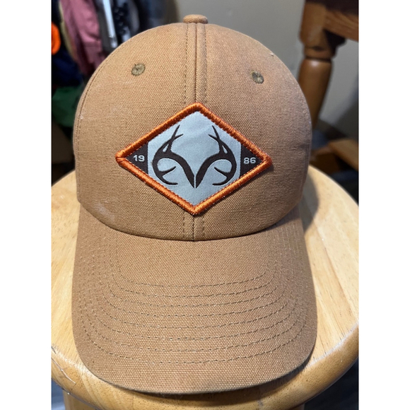 Men's RealTree Cap Brown OSFM - Picture 1 of 7